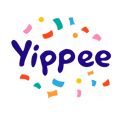 Yippee TV logo in white