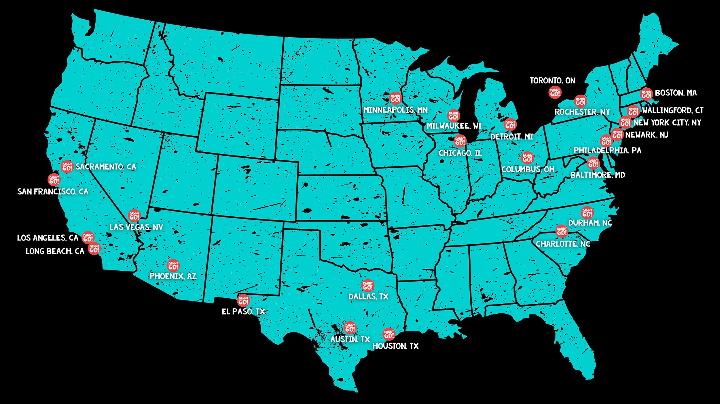 Danny Go Tour Dates Stops and September 2025