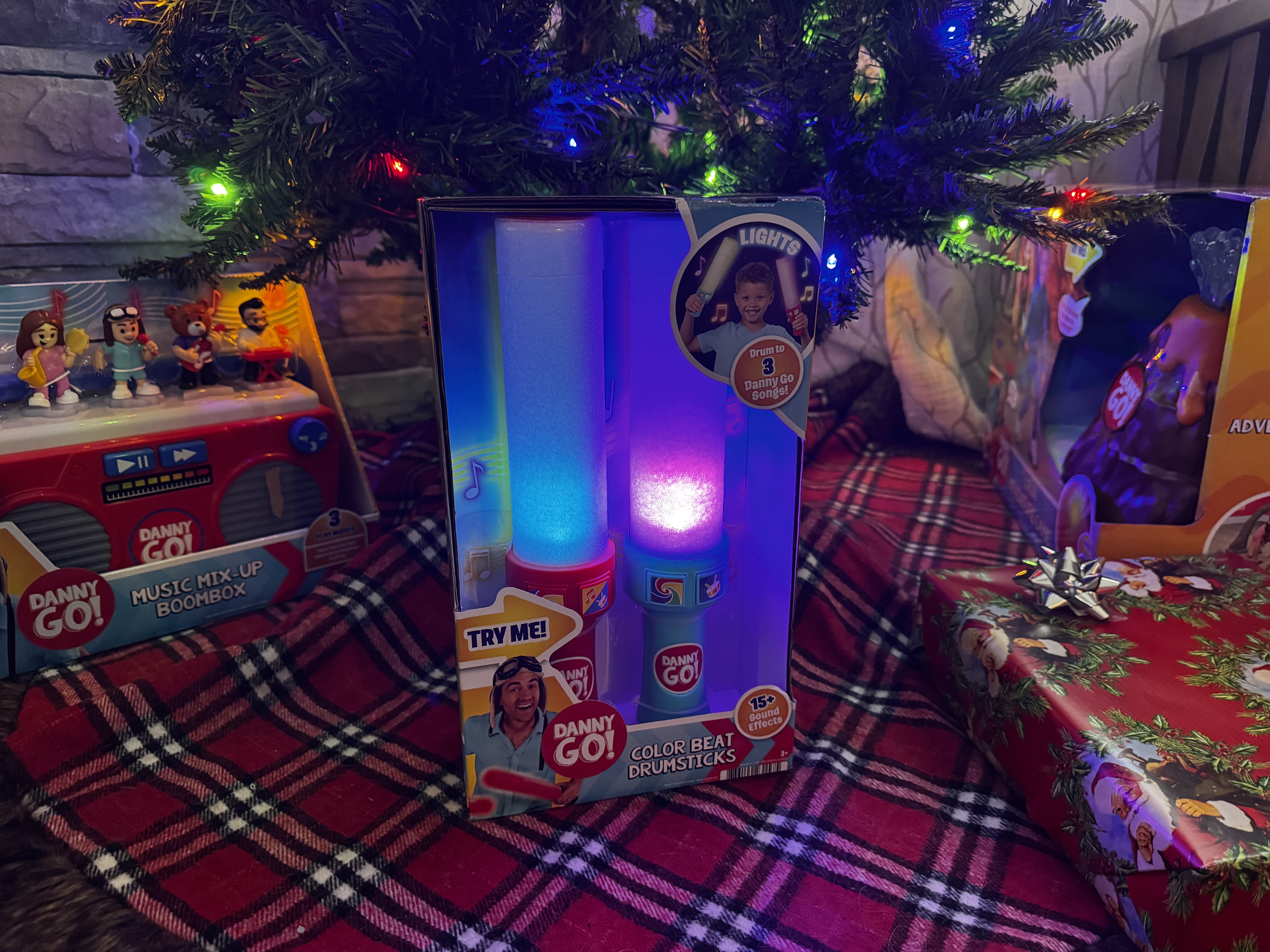 Drum Along with the Color Beat Drumsticks from Danny Go