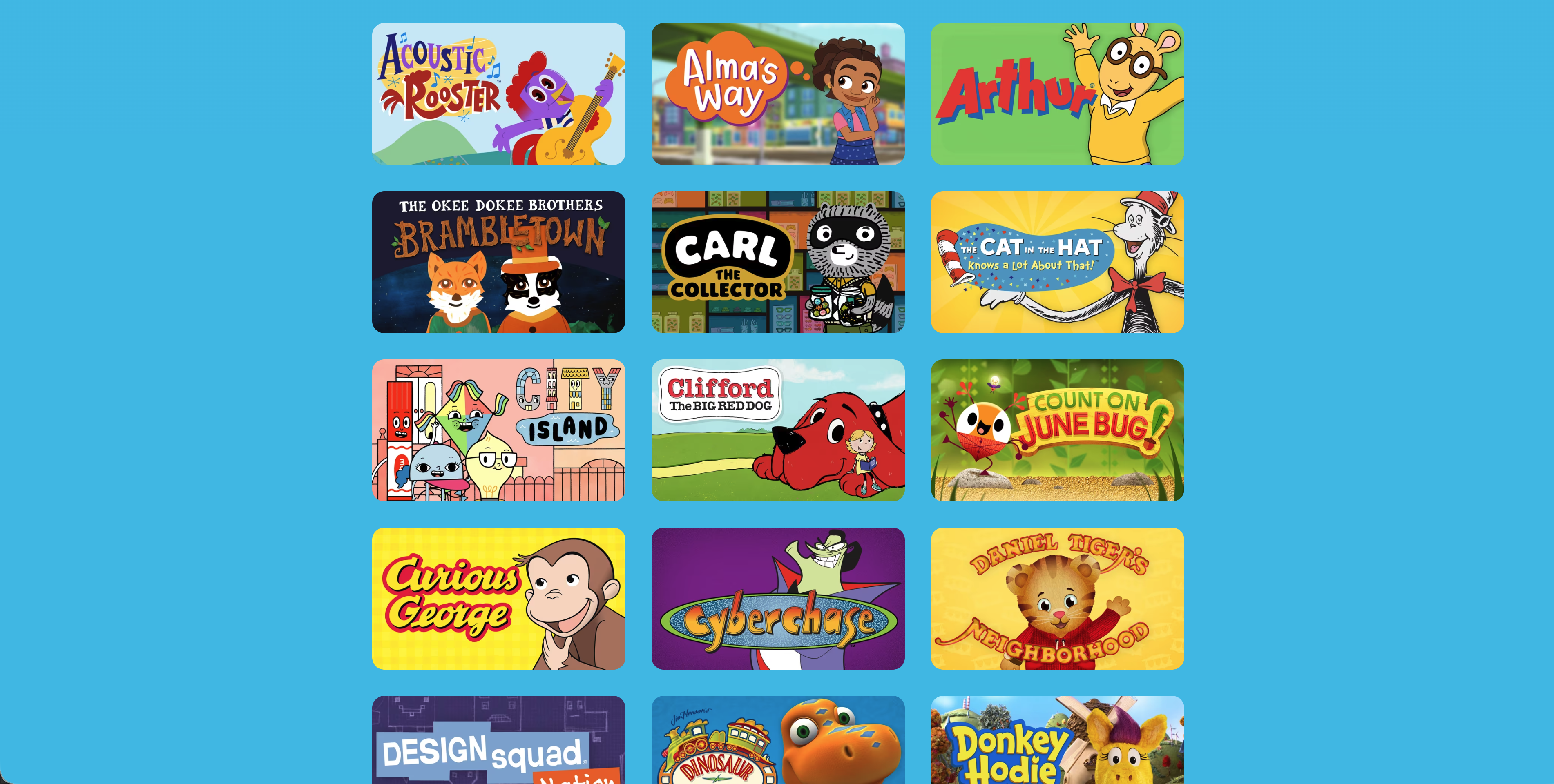 PBS Kids Shows