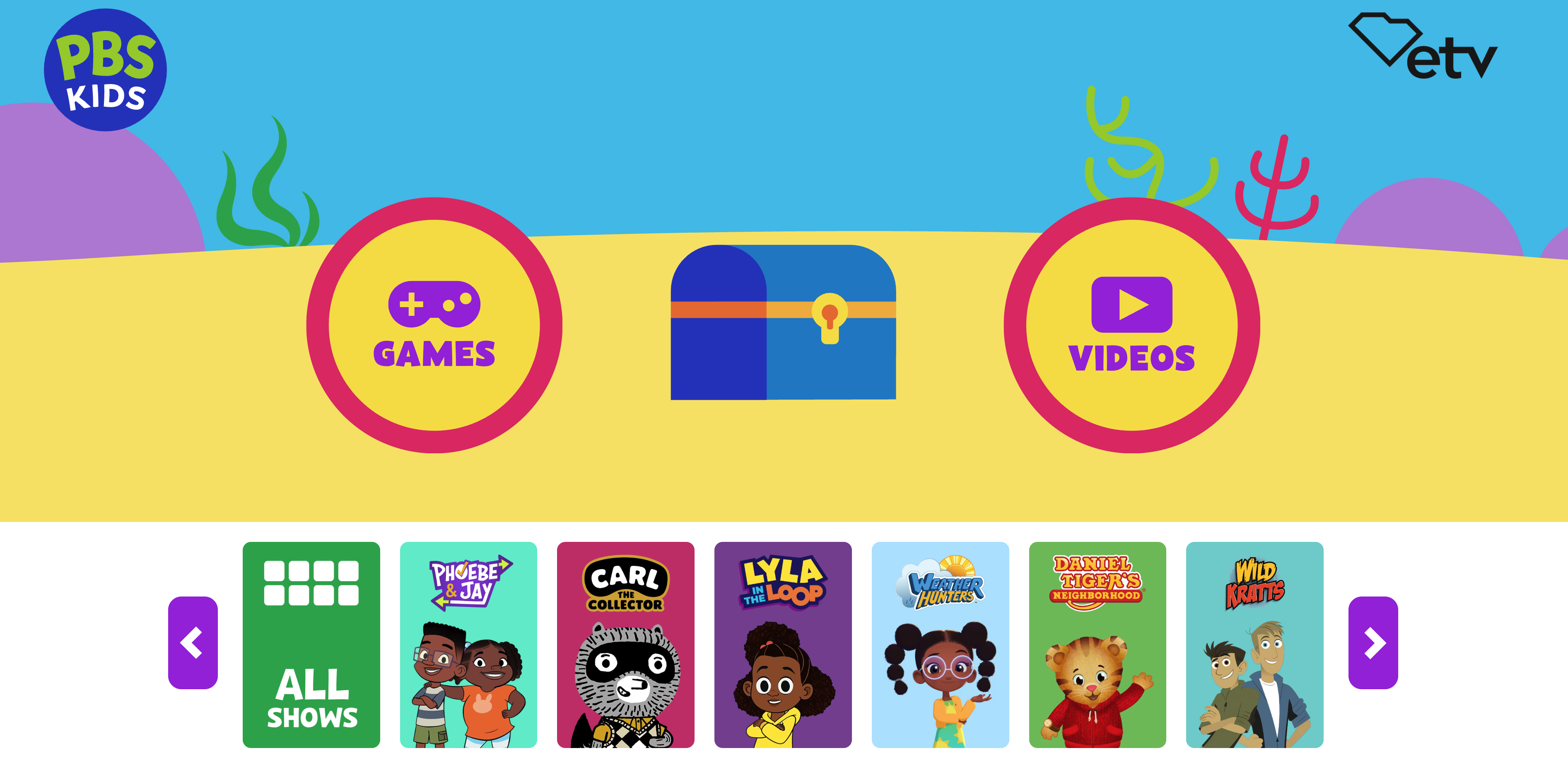 PBS Kids Website