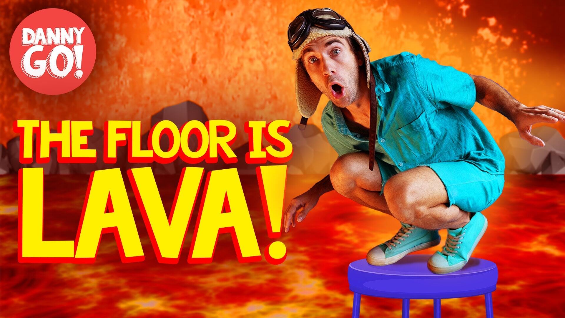 The Floor is Lava Danny Go on Yippee TV