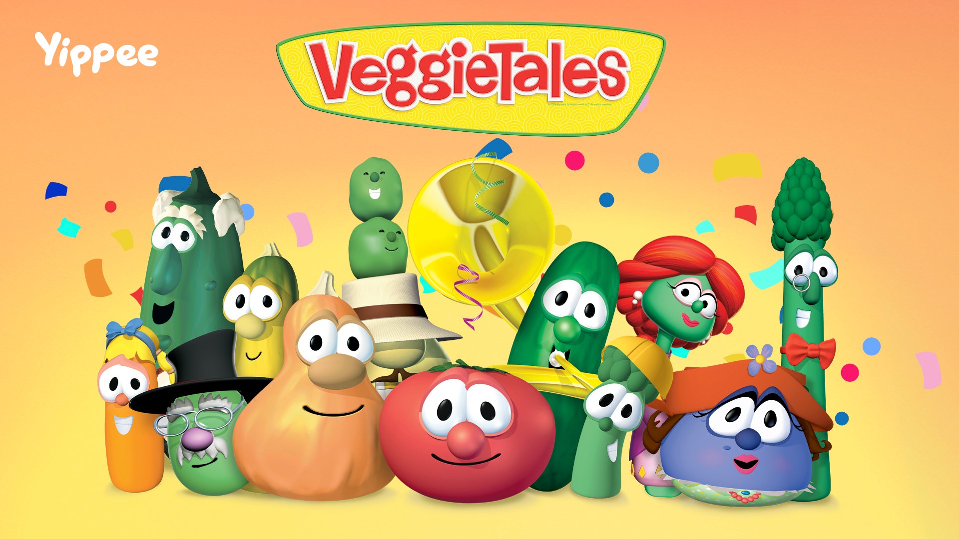 Faith-based kids shows like VeggieTales available on Yippee TV