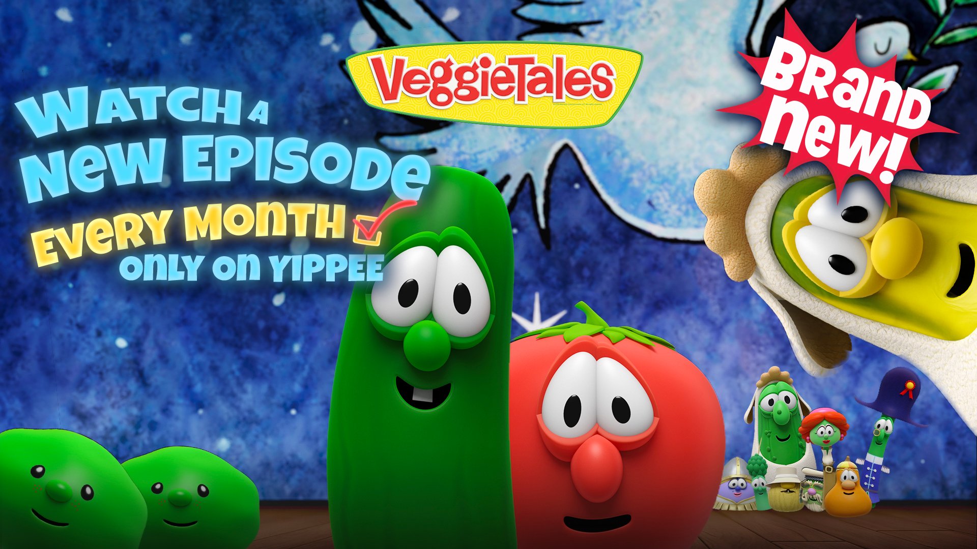 Yippee TV is The Best Place to Watch VeggieTales Yippee TV is The Best Place to Watch VeggieTales